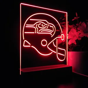 Seattle Seahawks Helmet LED Desk Light
