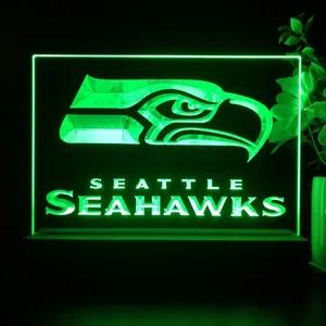 Seattle Seahawks Logo 1 LED Desk Light