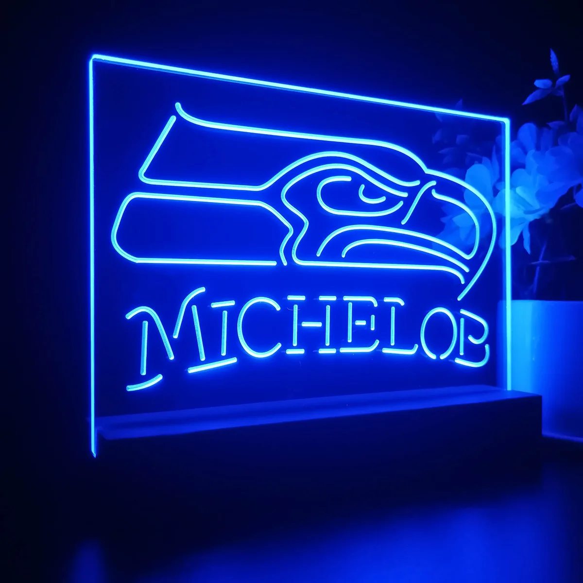 Seattle Seahawks Michelob LED Desk Light