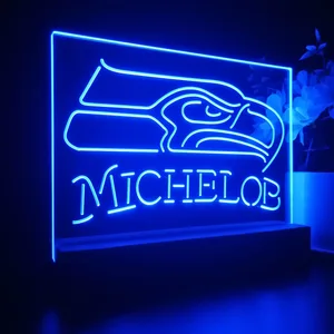 Seattle Seahawks Michelob LED Desk Light