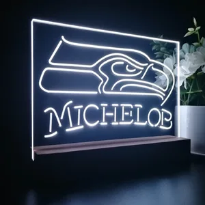 Seattle Seahawks Michelob LED Desk Light