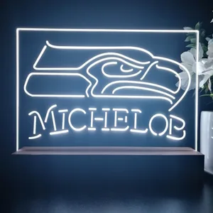 Seattle Seahawks Michelob LED Desk Light