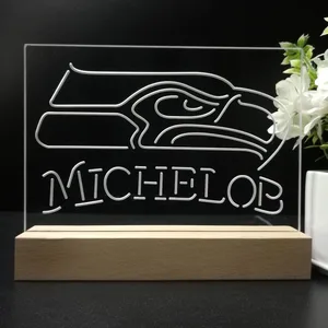 Seattle Seahawks Michelob LED Desk Light
