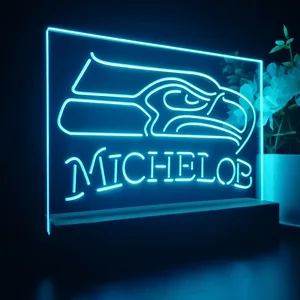 Seattle Seahawks Michelob LED Desk Light