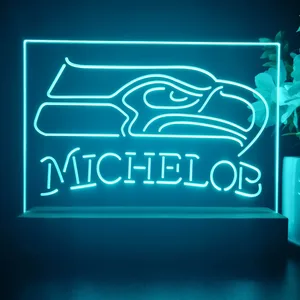 Seattle Seahawks Michelob LED Desk Light
