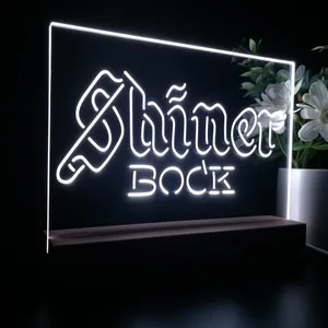 Shiner Bock Banner 1 LED Desk Light