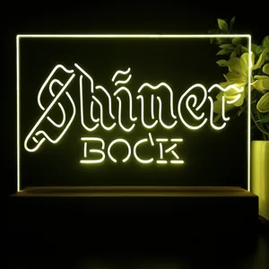 Shiner Bock Banner 1 LED Desk Light