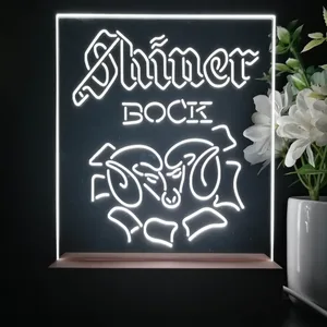 Shiner Bock Ram LED Desk Light