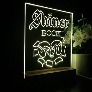 Shiner Bock Ram LED Desk Light