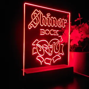 Shiner Bock Ram LED Desk Light