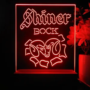 Shiner Bock Ram LED Desk Light