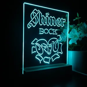 Shiner Bock Ram LED Desk Light