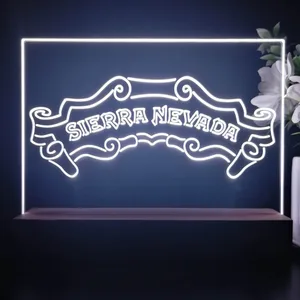 Sierra Nevada Plain Banner LED Desk Light
