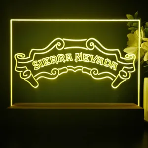 Sierra Nevada Plain Banner LED Desk Light