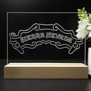 Sierra Nevada Plain Banner LED Desk Light