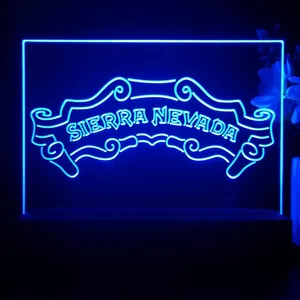 Sierra Nevada Plain Banner LED Desk Light