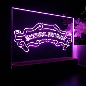 Sierra Nevada Plain Banner LED Desk Light