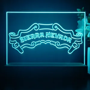 Sierra Nevada Plain Banner LED Desk Light
