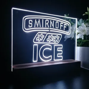 Smirnoff Ice Ice Cube LED Desk Light