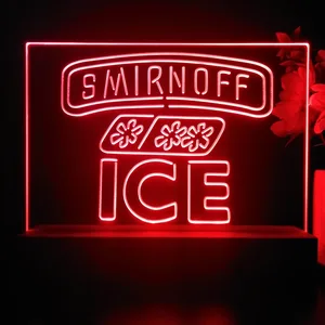 Smirnoff Ice Ice Cube LED Desk Light