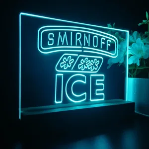 Smirnoff Ice Ice Cube LED Desk Light