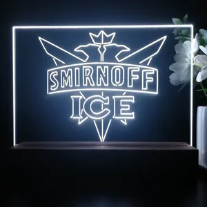Smirnoff Ice Logo 2 LED Desk Light