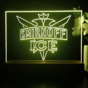 Smirnoff Ice Logo 2 LED Desk Light