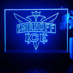 Smirnoff Ice Logo 2 LED Desk Light