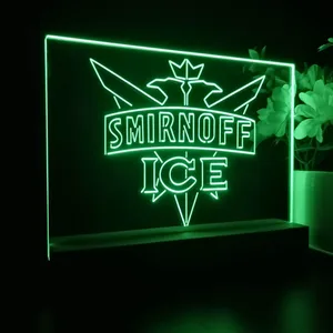 Smirnoff Ice Logo 2 LED Desk Light