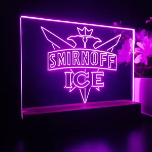 Smirnoff Ice Logo 2 LED Desk Light