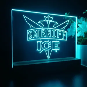 Smirnoff Ice Logo 2 LED Desk Light