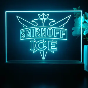 Smirnoff Ice Logo 2 LED Desk Light