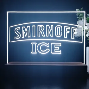 Smirnoff Ice Logo LED Desk Light