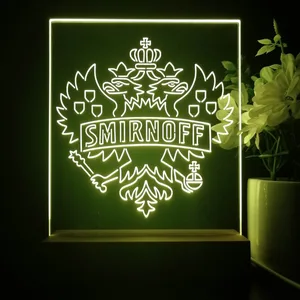 Smirnoff Logo LED Desk Light