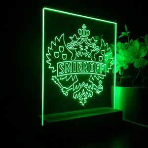 Smirnoff Logo LED Desk Light