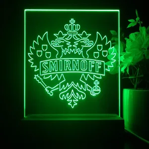 Smirnoff Logo LED Desk Light