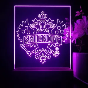 Smirnoff Logo LED Desk Light