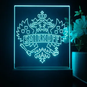 Smirnoff Logo LED Desk Light