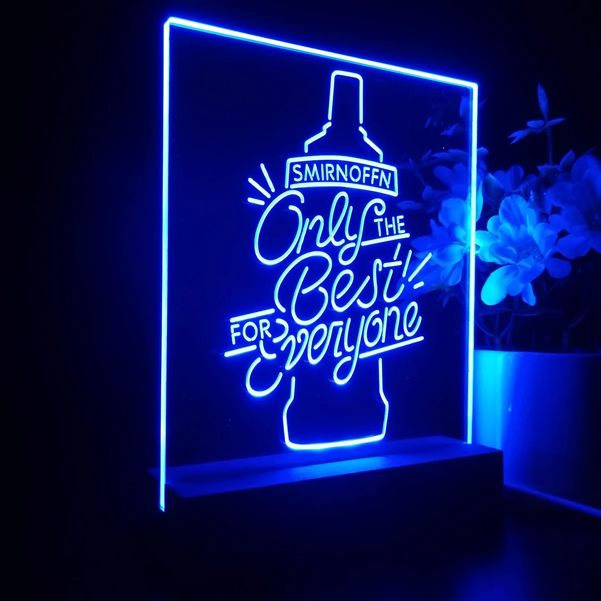 Smirnoff Only The Best LED Desk Light