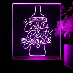 Smirnoff Only The Best LED Desk Light