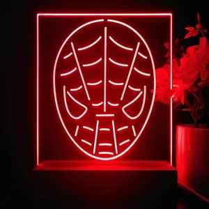 Spider-Man Face LED Desk Light