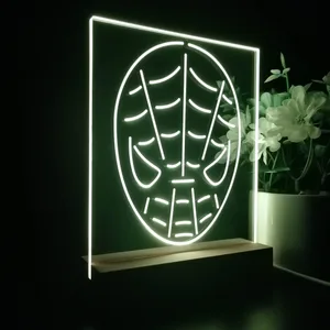 Spider-Man Face LED Desk Light