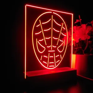Spider-Man Face LED Desk Light