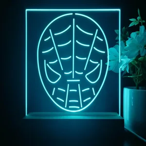 Spider-Man Face LED Desk Light