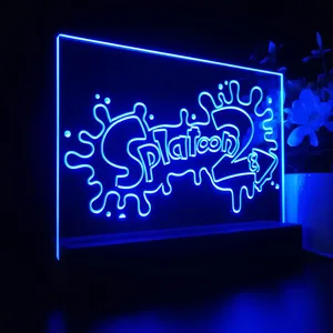 Splatoon 2 LED Desk Light