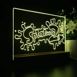 Splatoon 2 LED Desk Light