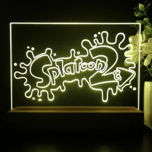 Splatoon 2 LED Desk Light