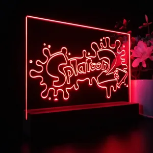 Splatoon 2 LED Desk Light