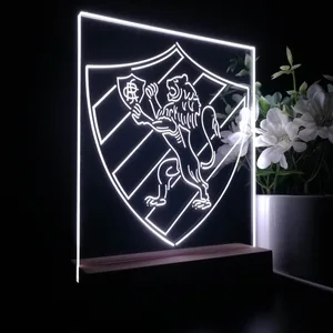 Sport Club do Recife Logo LED Desk Light