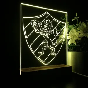 Sport Club do Recife Logo LED Desk Light